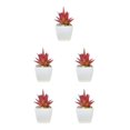 thumbnail image 1 of Wosthever Simulación Suculentas Faux Bonsai Pot Flores falsas en maceta Type2 NO2, 1 of 6
