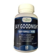 Say Goodnight Sleep Formula ~ Fall Asleep & Stay Asleep 60 Capsules
