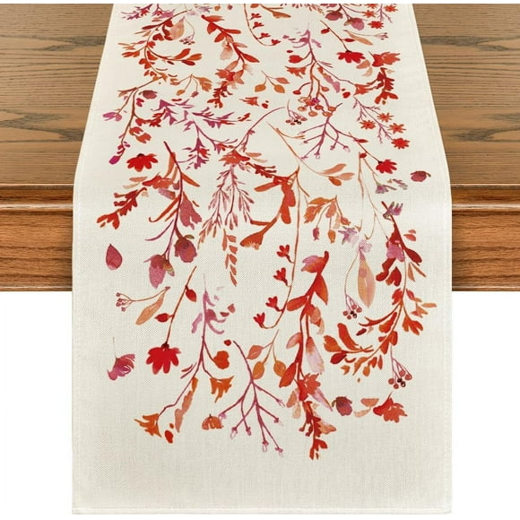 13" x 48" 48" 13x48" Wildflowers Dining Table Kitchen Table Decor 13x48