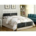 thumbnail image 4 of Furniture of America Tessa Headboard and Footboard, Full, Black, 4 of 4