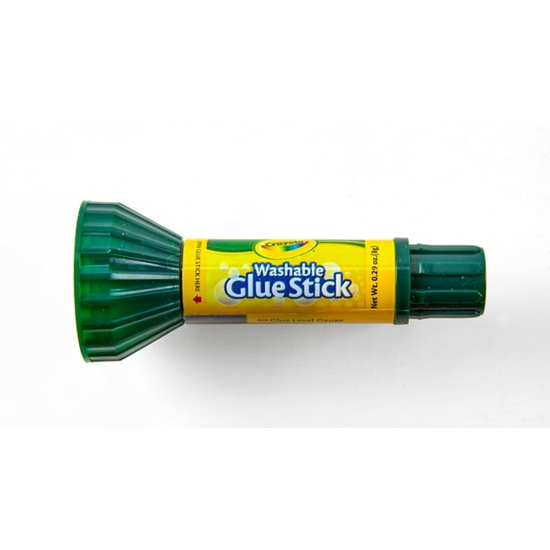 Crayola Washable Glue Stick, Clear, Bulk Glue Sticks, 12 Count