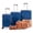 Deep Blue, variant on Rosamo 10 Piece Luggage Set, Expandable ABS Hardshell Luggage, Travel Suitcase Eet With Rotating Wheels And TSA Lock