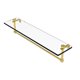 thumbnail image 1 of Estante de vidrio para tocador de 22 pulgadas con barra de toalla integrada - NS-1 / 22TB-PB Allied Brass NS-1/22TB-PB, 1 of 1