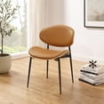 thumbnail image 4 of Art Leon Mid Century Dining Chairs Leather Wishbone Dining Chair,Set of 2, 4 of 6
