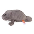 thumbnail image 3 of Wild Republic Pocketkins Eco Manatee, Stuffed Animal, 5 Inches, Plush Toy, Made from Recycled Materials, Eco Friendly, 3 of 5