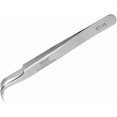 thumbnail image 1 of Vetus Pince à Épiler Non Magnétique en Acier Inoxydable Pointe Inclinée Outil pour Cils et Sourcils ST-15, 1 of 4