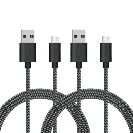 Micro USB Cable - Data Sync Cable Cord For Samsung HTC Android Charger [5 FT - 1.5 m ] - 6 PACK