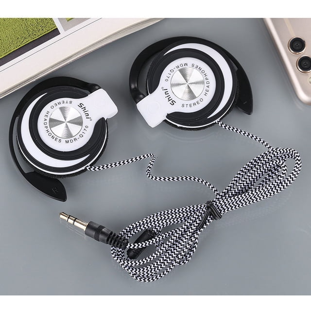 Auriculares universales para colgar en la oreja para música, para teléfono móvil, MP3/MP4, para correr, para correr