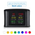 thumbnail image 3 of Pantalla frontal OBD HUD Velocímetro digital Indicador de temperatura del agua y combustible, 3 of 4