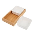 thumbnail image 3 of Mobutofu 1Pc Ceramic Fruit Plate with Multi-Grid Design, Household Tableware for Serving Snacks and Fruits, 3 of 8