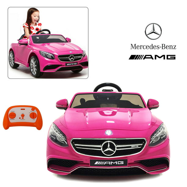 Official Licensed Mercedes Benz AMG S63 Kids Ride On Car & Bentley & Land Rover Evoque Baby Car Toy -