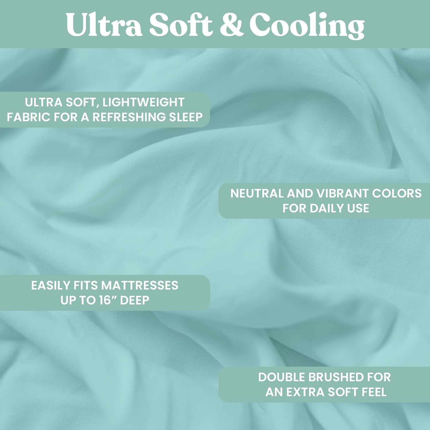 6-Piece Microfiber Bed Sheets ? Ultra-Soft, Wrinkle-Free, Deep Pocket Fit