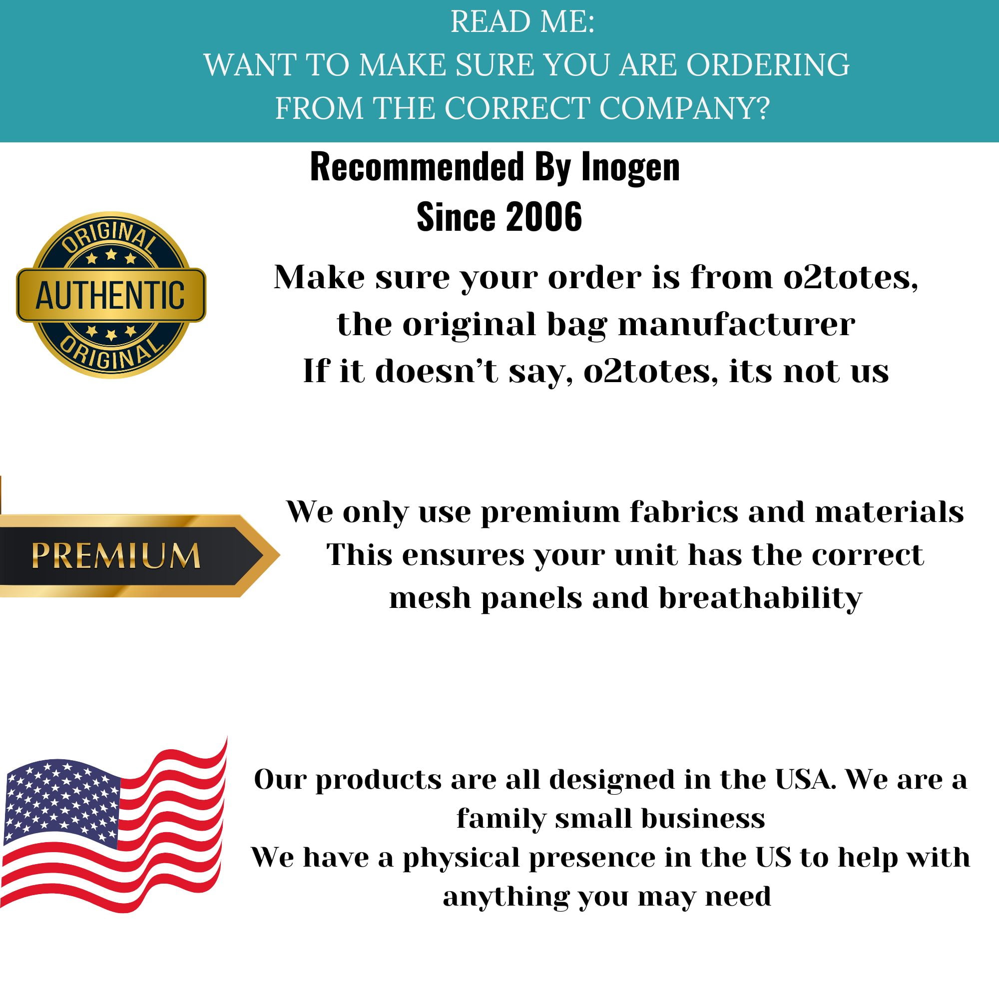 O2TOTES Inogen One G5 & Inogen Rove 6 Ultra Lightweight backpack