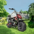 thumbnail image 6 of Oryxearth Upgrade OGM99 Gas Powered Mini Dirt Bike,4 Stroke 99cc Off Road Bike for Teens and Adults,up to 18 MPH, Red, 6 of 6