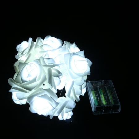 Lighting Strings Outdoor Lighting Brand New Rose Flower Wedding Party Christmas Decoration String Led Lights Multi-color Low Price
