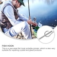 thumbnail image 4 of WRITWAA Fishing Tool Kit Fishhook File Aluminum Alloy 1Pcs to Prevent Fish Escape Back to School, 4 of 8