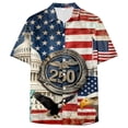thumbnail image 4 of Yindaity Men'S Patriotic Shirts Men's 4th of July Shirt 2026 American Flag 250th Anniversary T-Shirt USA Patriotic Independence Day Top Star Stripes Tee(Khaki,XL), 4 of 6