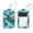 multicolored 3, variant on PhooArto Sea Turtle Bubble Pattern Luggage Tags with Stainless Steel Loop, 2 Pack Luggage Tag Holders for Travel Luggage Baggage Identifier