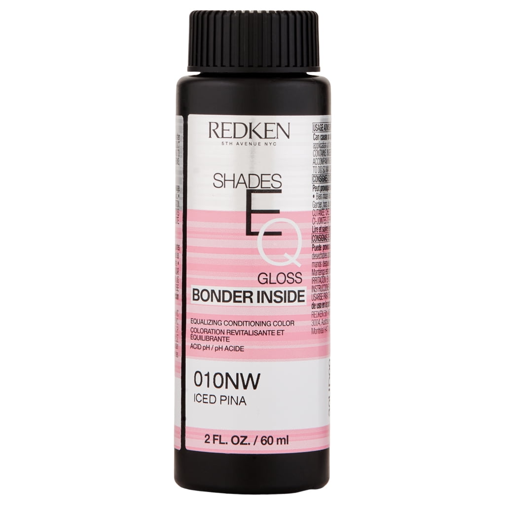 REDKEN SHADES EQ Gloss DemiPermanent Color (010NW ICED PINA BONDER INSIDE)