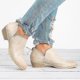 thumbnail image 1 of Botas Chelsea para mujer, botines con cremallera y tacón de bloque bajo, 1 of 3