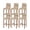 Brown, variant on Pink Bar Stool Covers Set of 2, Vintage Modern Abstract Art Ombre Stretch Washable Bar Chair Covers with Backs, Removable Pub Counter Height Chair Cover for Kitchen Dining Room Cafe