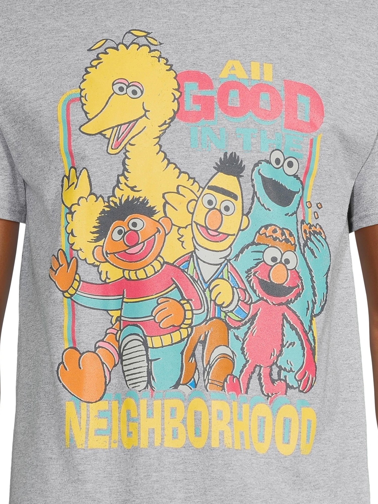 Sesame Street Men's Graphic Print Tee