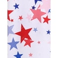 thumbnail image 4 of Camiseta Talla Extra Patriótico con Estampado de Bandera de Estados Unidos Rosegal Camisetas tallas grandes, 4 of 5