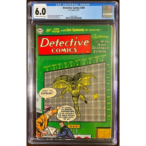 Detective Comics #209 - CGC 6 Comic Book