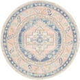 thumbnail image 1 of Unique Loom Whitney Bright Medallion Rug 3' 3 x 3' 3 Round French Blue/Ivory, 1 of 1