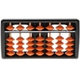 thumbnail image 2 of Marrones de Plástico 7 Dígitos Herramienta de Aprendizaje Y Enseñanza Aritmética Abacus Count Juguete de Aprendizaje de Zulema  Ábaco aritmético portátil, 2 of 8