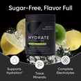 thumbnail image 3 of Sports Research® Hydrate Lemon Lime Drink Mix – Refreshing Electrolyte Power (90 Servings), 3 of 9