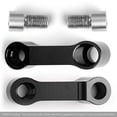 thumbnail image 4 of Motorcycle Mirror Extenders Motorcycle Rearview Adapter Mirror Riser Extender Black, 4 of 7