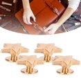 thumbnail image 4 of Garosa Star Shape Rivet,50 Sets Star Shape Rivet 12MM Flat + Screw Clothes Accessory Anti‑Corrosion Zinc Alloy,Belt Rivet, 4 of 8