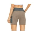 thumbnail image 3 of Little Donkey Andy Women's 7 Inches Quick Dry Golf Shorts Stretch Athletic Shorts with Liner, Laser-Cutting Pockets Sise L, 3 of 8