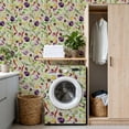 thumbnail image 4 of Peel and Stick Wallpaper rosemary Botanical Spices Herbs Fruits onion purple Wall Mural 17.7in x 9.8ft Self Adhesive Removable Wall Paper Renter Friendly Wallpaper for Kids Bedroom Kitchen Nursery, 4 of 8