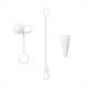 thumbnail image 4 of Antipérdida Cap Holder Nib Cover a prueba de polvo Lightning Cable Adapter Tether Kit Silicona ligera para iPad Eigraketly EL013244-00, 4 of 5