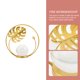 thumbnail image 3 of ADDHAT Bola De Cristal Con Base Metálica Monstera Para Y Escritorio, 3 of 8