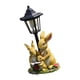 thumbnail image 1 of Figura de patio con luz solar, impermeable, bonita decoración, escultura de resina Conejo, 1 of 9