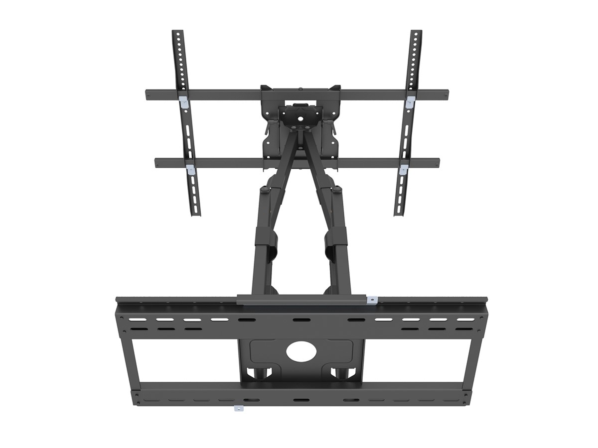 Monoprice Commercial Full Motion TV Wall Mount Bracket Extra Large and Extra Long Extension Range to 38.6" For 60