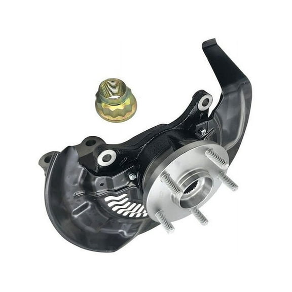 Front Right Steering Knuckle Kit - Compatible with 2008 - 2017 Toyota Highlander FWD 2009 2010 2011 2012 2013 2014 2015 2016