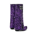 thumbnail image 7 of Women's Mid-Calf Boots Fashionable Pattern Sequins Autumn Winter Cool Zippers Low Heels Comfortable Shoes, 7 of 7