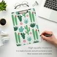 thumbnail image 5 of FMSHPON Cactus Clipboard Hardboard Wood Nursing Clip Board and Pull for Standard A4 Letter 13x9 inches, 5 of 8