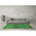 thumbnail image 3 of Ahgly Company Indoor Rectangle Medallion Emerald Green Traditional Area Rugs, 8' x 12', 3 of 4