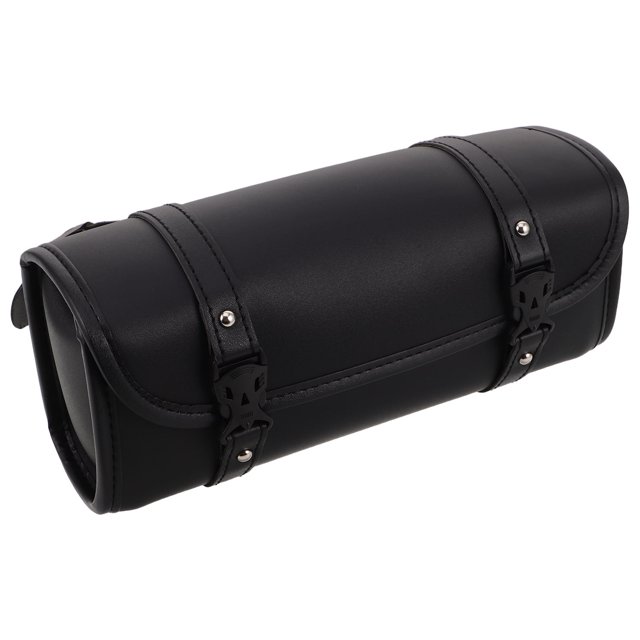 unbranded Bolsa Vintage Para Motocicleta Resistente Y Impermeable Con Cilíndrico