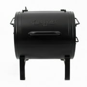 Char-Griller E82424 Smoker Side Fire Box Portable Charcoal Grill, Black