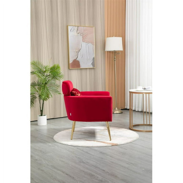 Red accent sale chair walmart