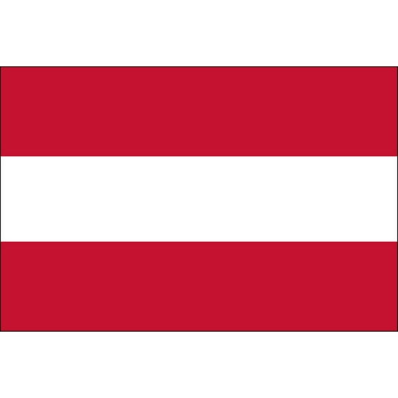 Austria 2' x 3' Indoor Polyester Country Flag