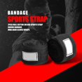 thumbnail image 1 of 1 rollo de algodón, 3 metros, correa deportiva, vendaje de boxeo, guantes de mano, envoltura (negro), 1 of 7