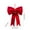 A, variant on Extra Large 25 Inch Red Velvet Christmas Bow for Tree Topper Wreath Decorations Wedding Arch Chair Back Gift Wrap Party Supplies Holiday Home and Mantel Decor