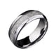 thumbnail image 1 of Anillo de acero inoxidable Minnieouse moda para hombre Plata Talla 6, 1 of 6